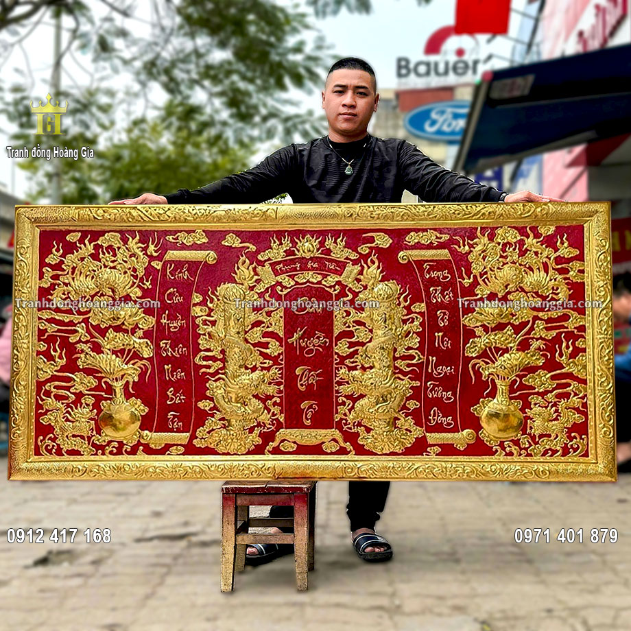 Treo tấm cửu huyền thất tổ mang ý nghĩa biểu tượng nhớ về cội nguồn