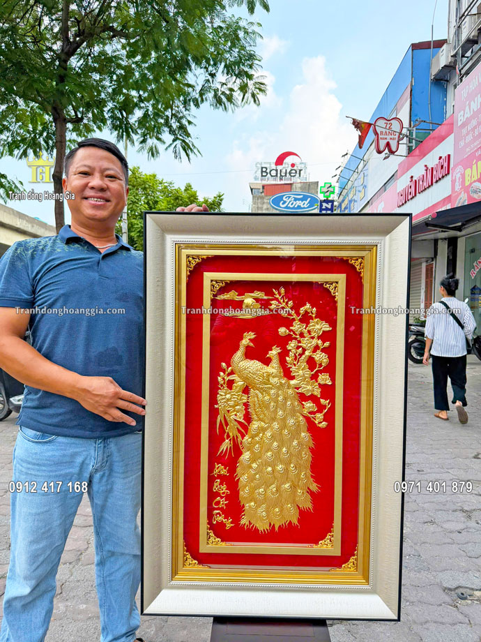 Đồng Hoàng Gia là địa chỉ chế tác tranh công mai mạ vàng uy tín chất lượng
