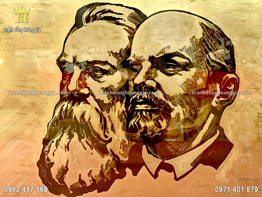 Treo tranh Các Mác và Lê Nin mang ý nghĩa độc đáo