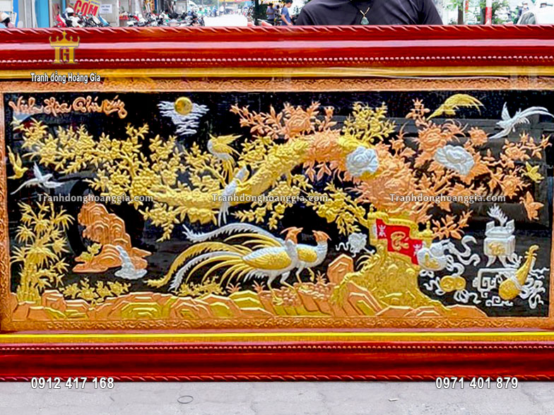Từng đường nét họa tiết được thúc nổi 3D tinh xảo nhất