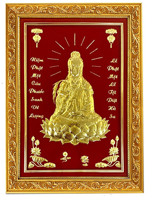 Những lưu ý khi treo tranh Phật Bà Quan Âm