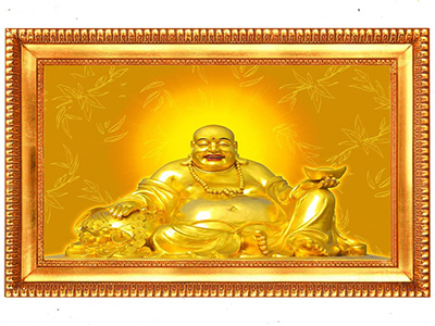 Những lưu ý khi treo tranh Phật Di Lặc trong tâm linh