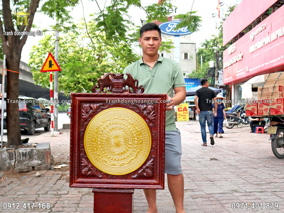 Tranh trống đồng là biểu tượng tự hào của dân tộc Việt